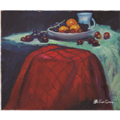 高腳桌上的靜物