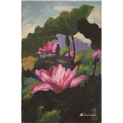 十分荷葉五分花