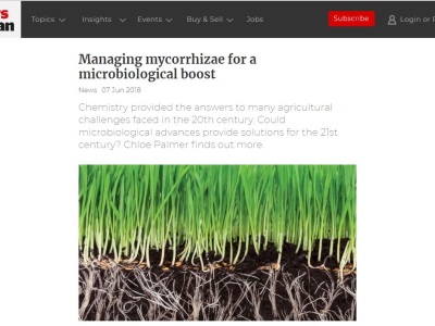 管理菌根以促進微生物生長